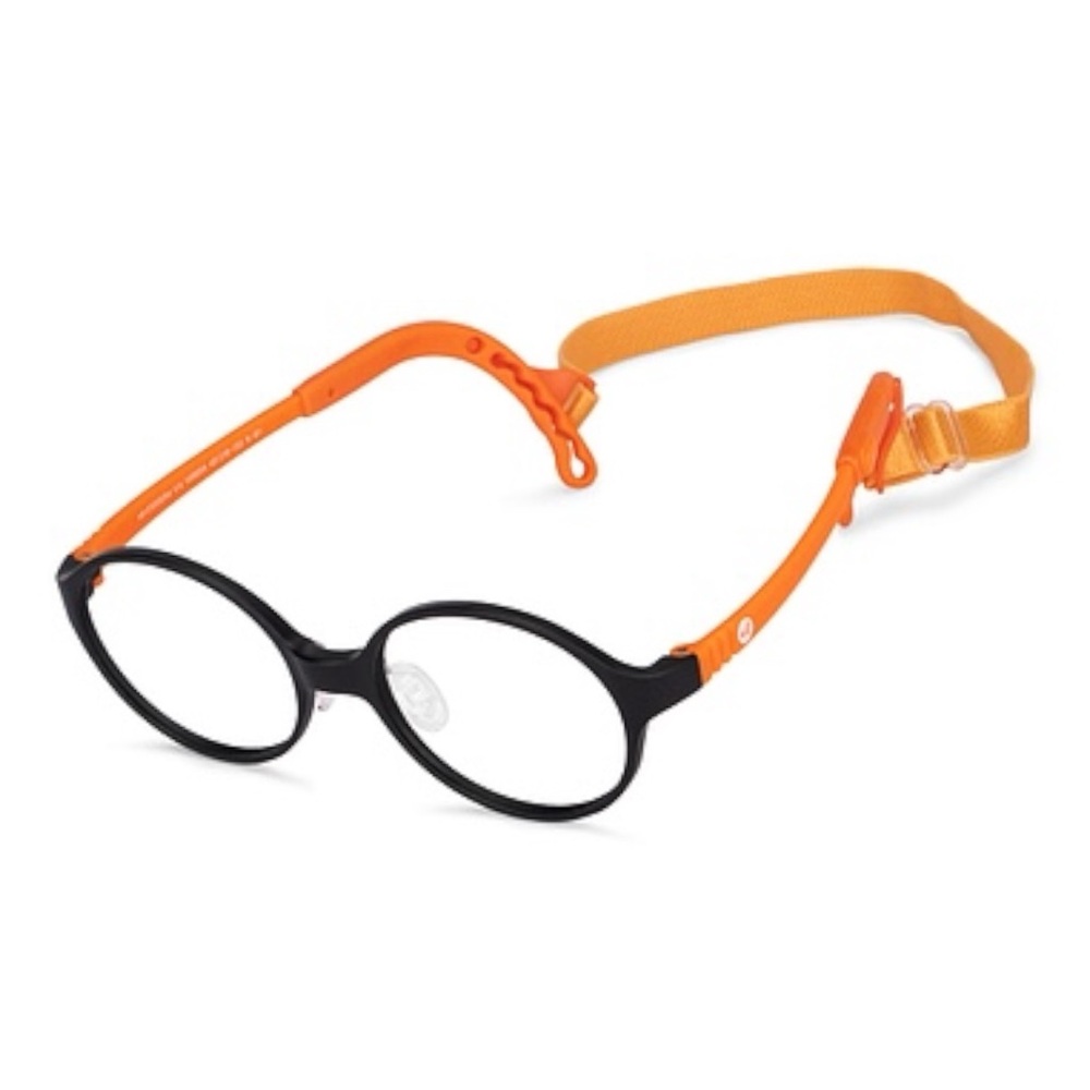 LENSKART JUNIOR HOOPER BLACK FULL RIM ROUND BLUE CUT LENS - BRAND NEW